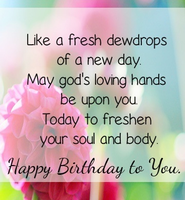 Happy birthday wishes message for friends and family