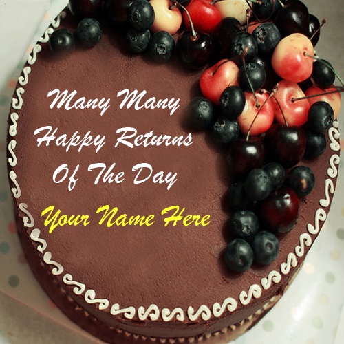 Happy birthday cake with name  Birthday cake images