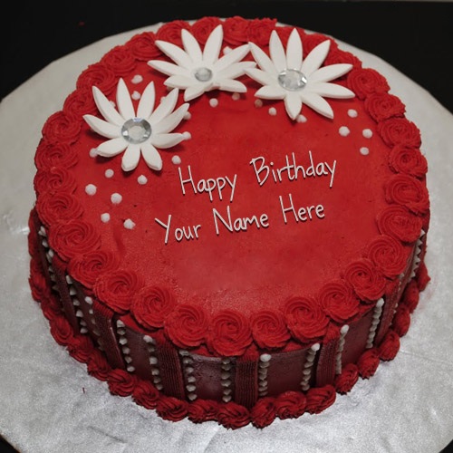 Happy birthday cake with name  Birthday cake images