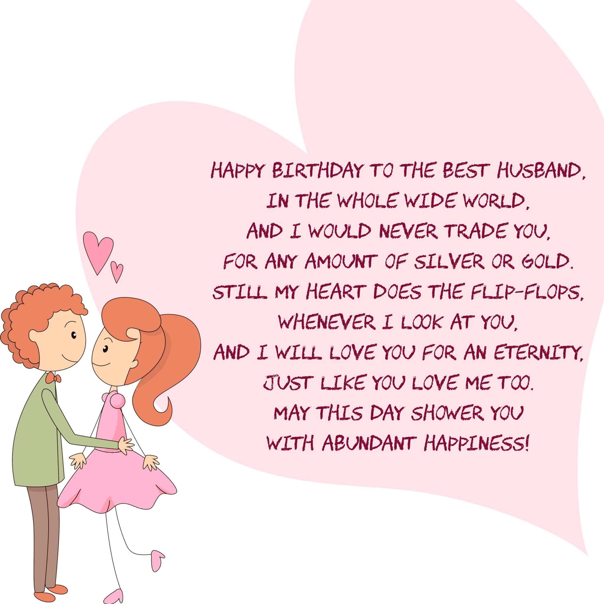 Happy birthday poems for Him or Her