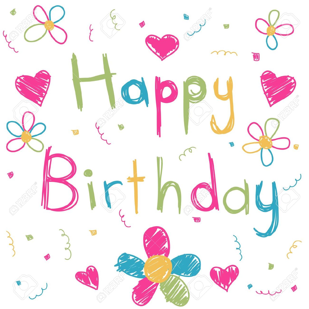 free printable birthday cards for girls quick easy printbirthday - free ...