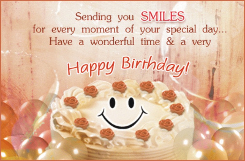 Happy Birthday wishes sms images