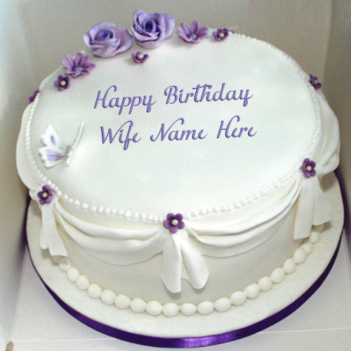 White Birthday Cake Images