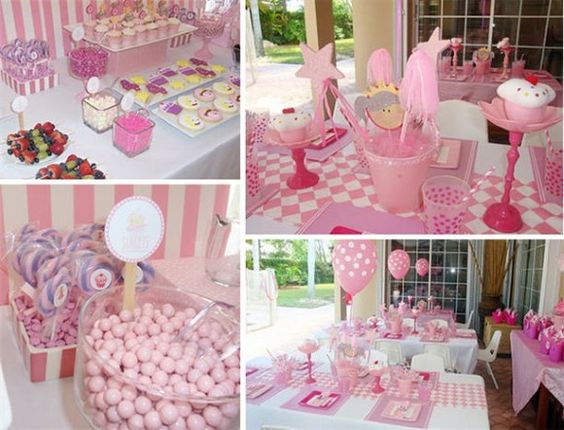 Pink Birthday Party For Girls