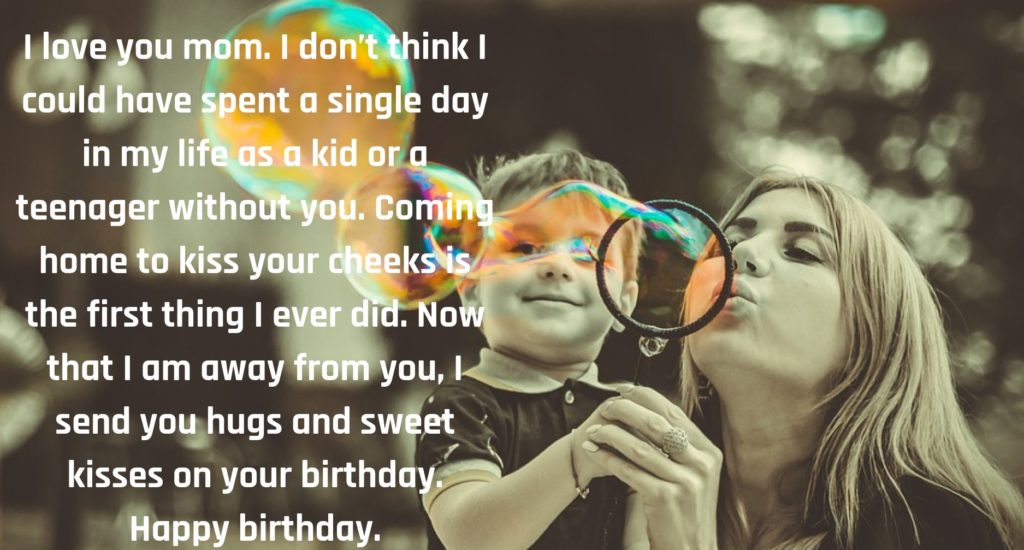 Birthday wishes from Daughter