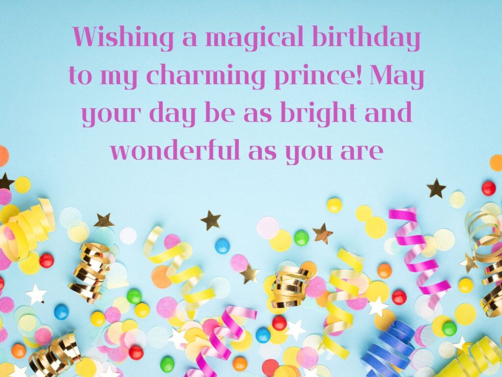 birthday wishes for prince