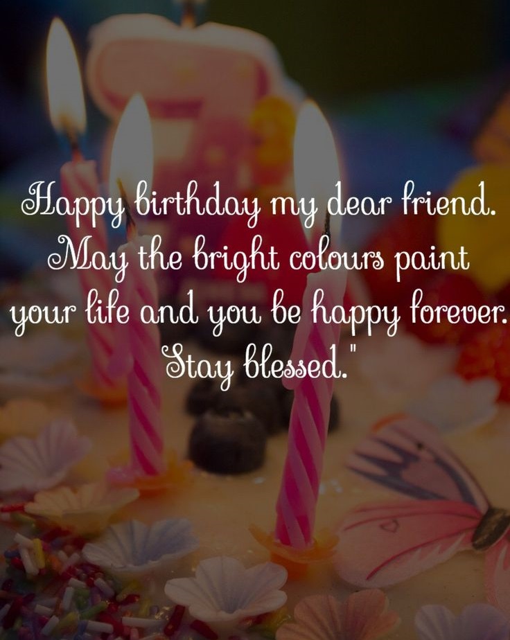 Happy Birthday Quotes and Messages for Friend
