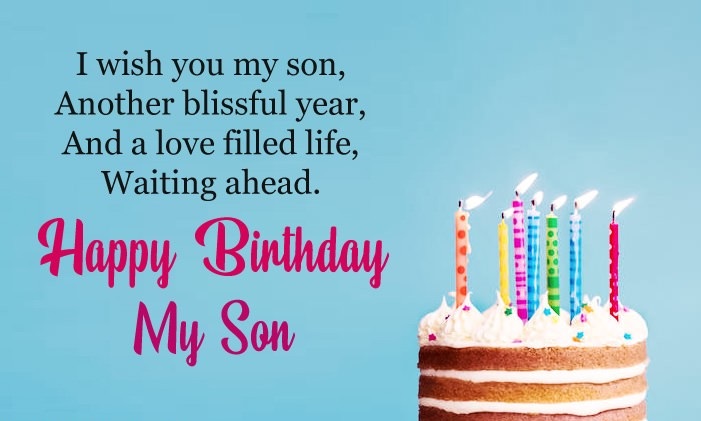 Son Birthday Wishes Images