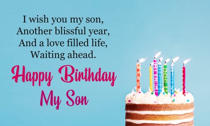 Son Birthday Wishes Images Son Birthday Wishes Images